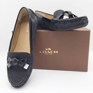 Coach Black Loafers